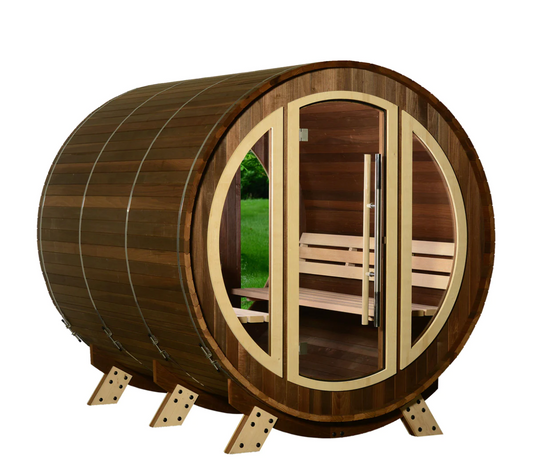 Phoenix 6 Person Luxury Barrel Sauna